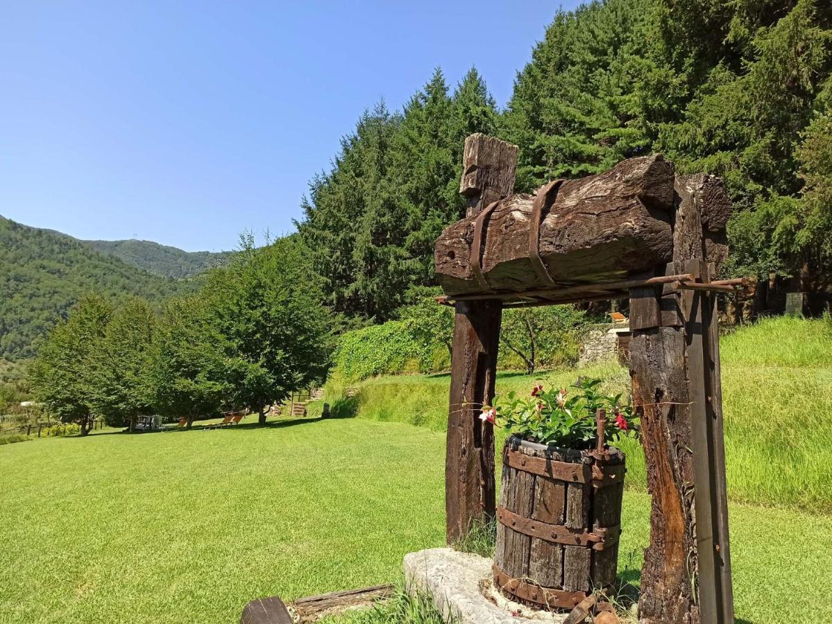 Il Bosco Di Campo Marzano Rooms & Apartments Borzonasca ภายนอก รูปภาพ